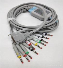Welch Allyn 10 Lead Ekg kablosu - Banana