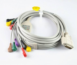 Comen 10 Lead Ekg kablosu - Snap