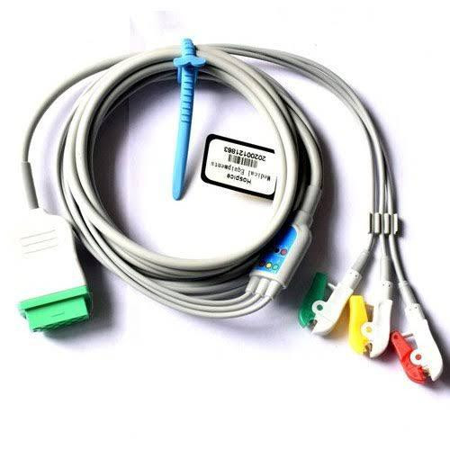 GE 3 Lead Ekg Kablosu - Doğrudan ( Clip )